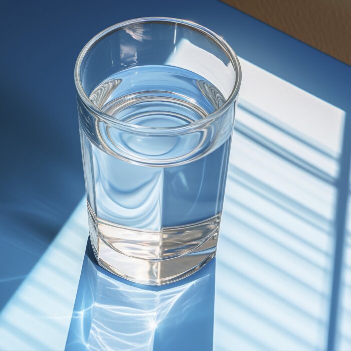 Hay que beber 2-2,5 litros de agua al día aproximadamente